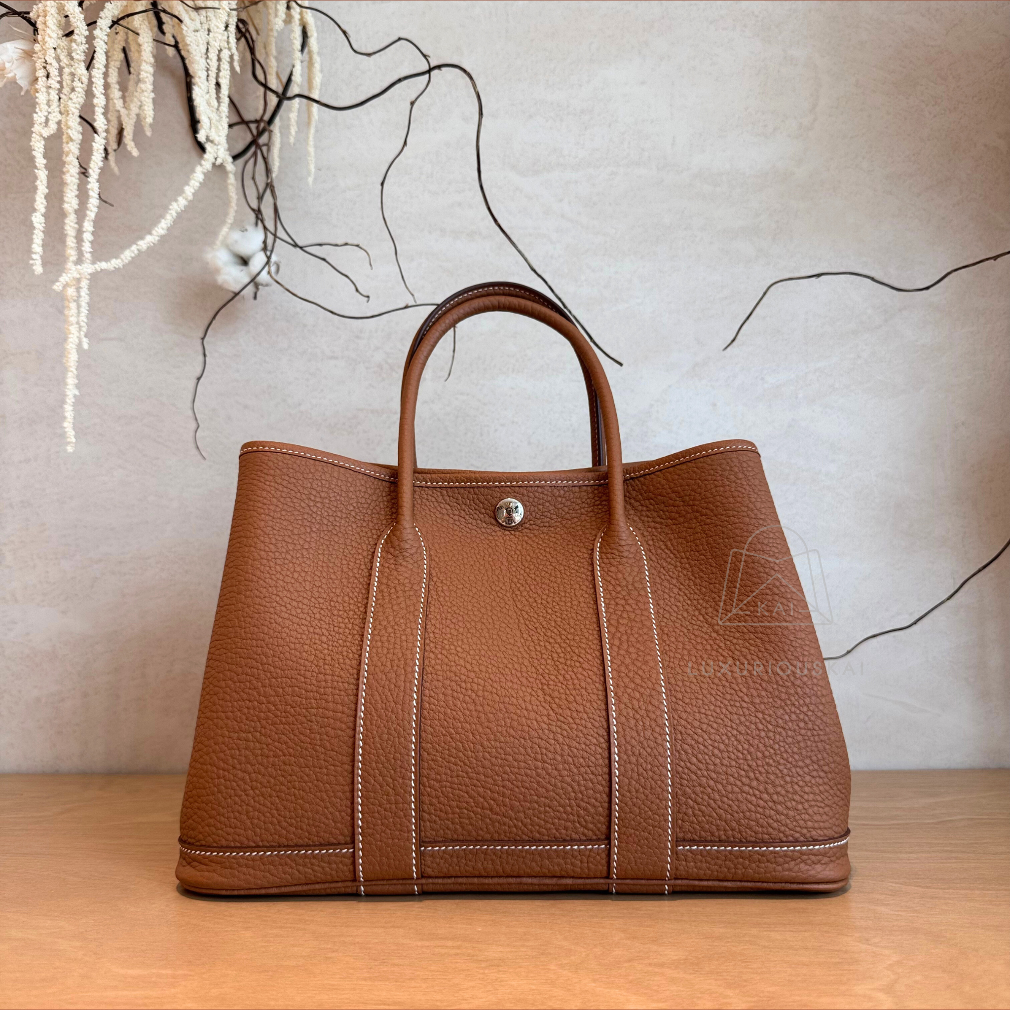 Hermès Garden Party 30 Gold