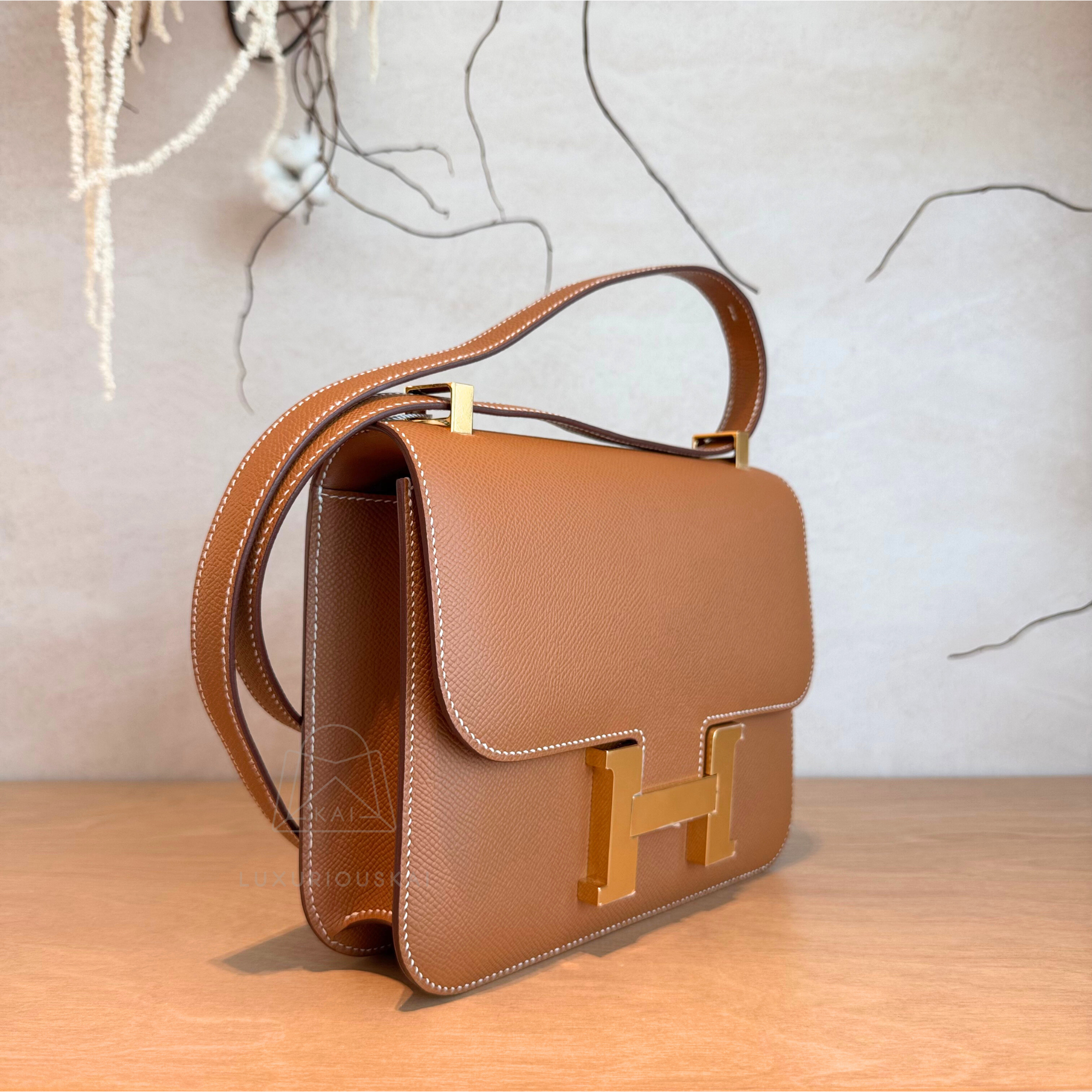 Hermès Constance 24-1 Gold (Gold Hardware)