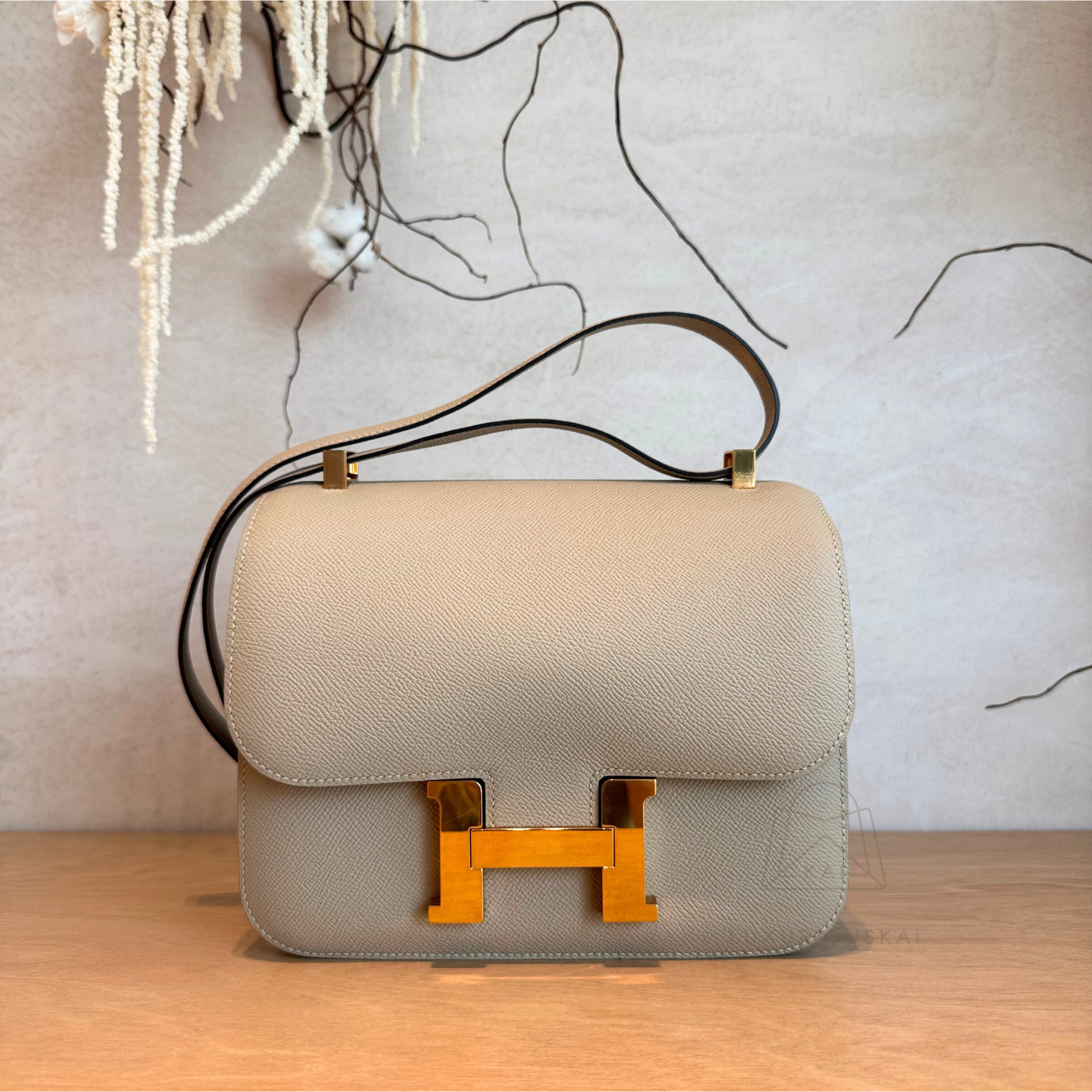 [PRELOVED] Hermès Constance 24-1 Verso Trench (Gold Hardware)