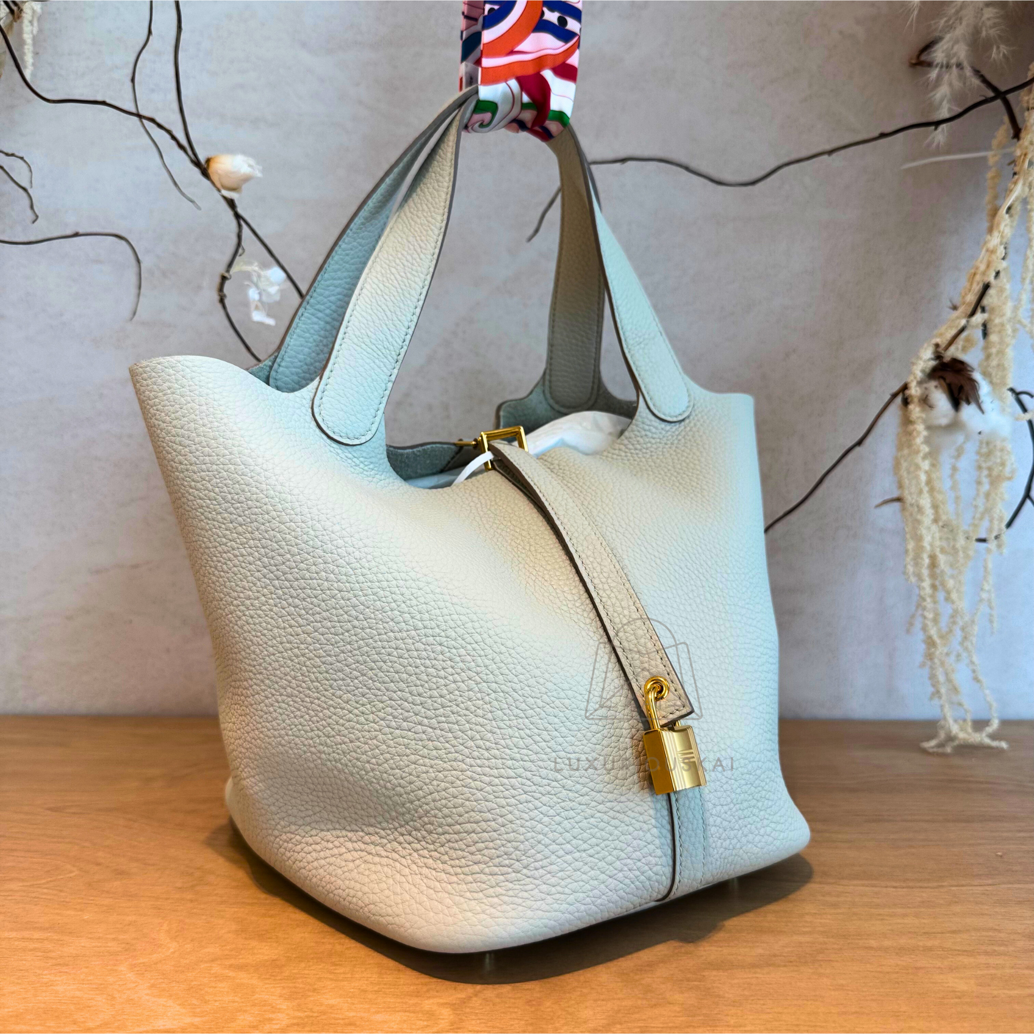 Hermès Picotin 22 Beton (Gold Hardware)