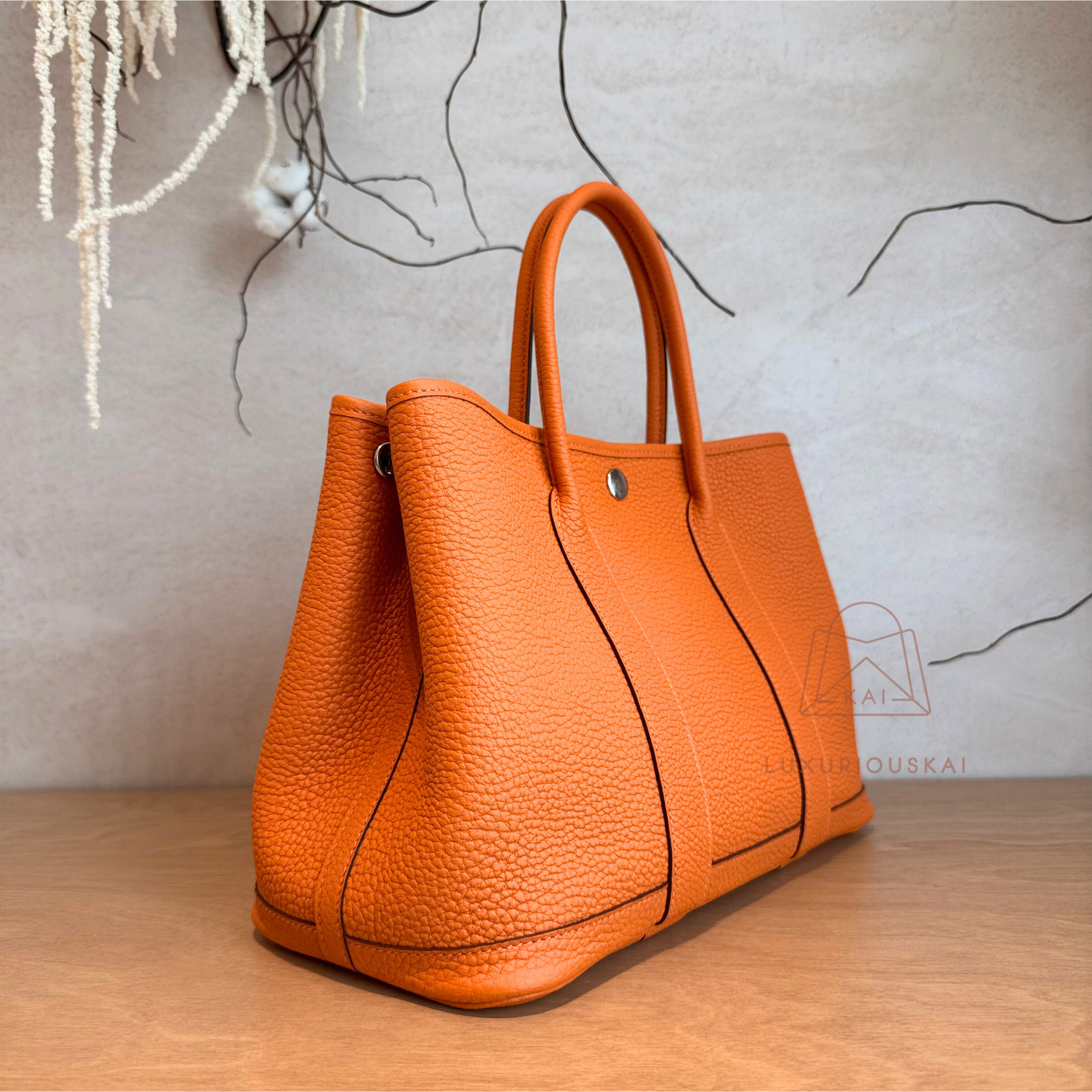 Hermès Garden Party 30 Orange