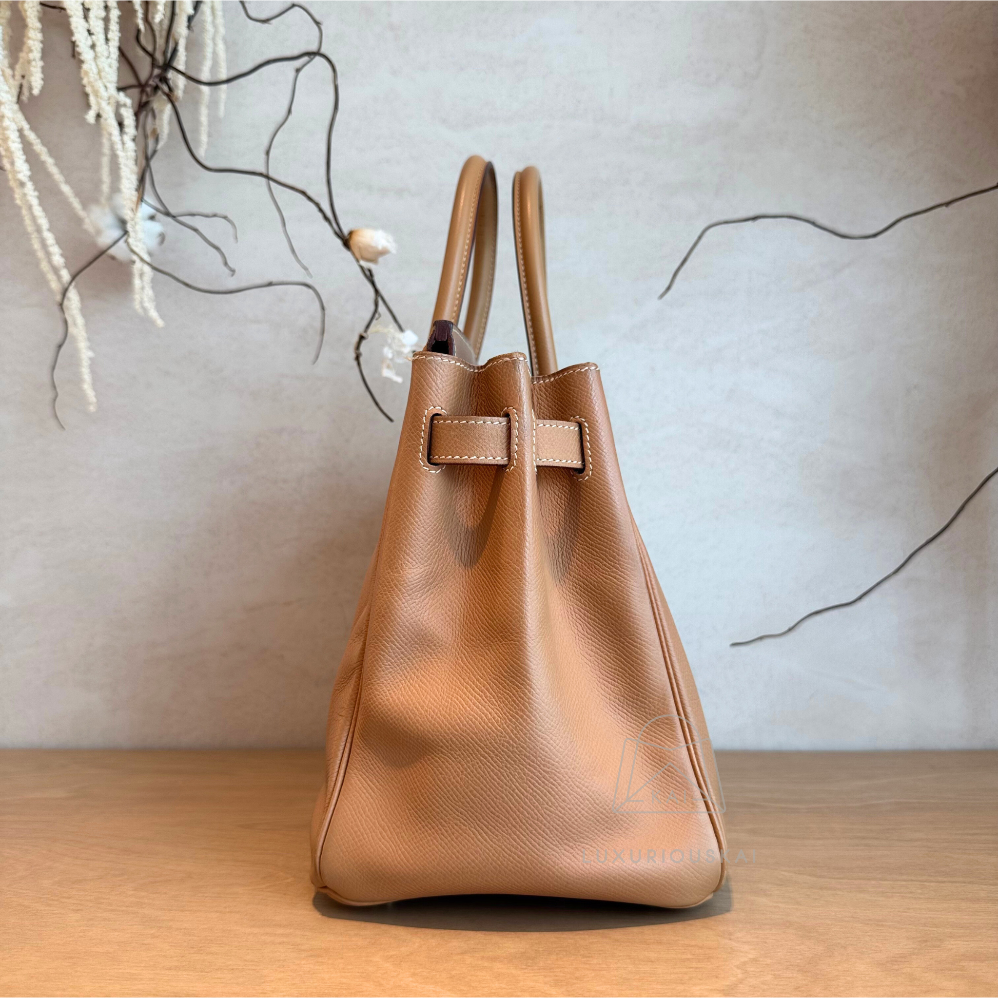 [PRELOVED] Hermès Birkin 30 Natural Epsom Vintage (Gold Hardware)