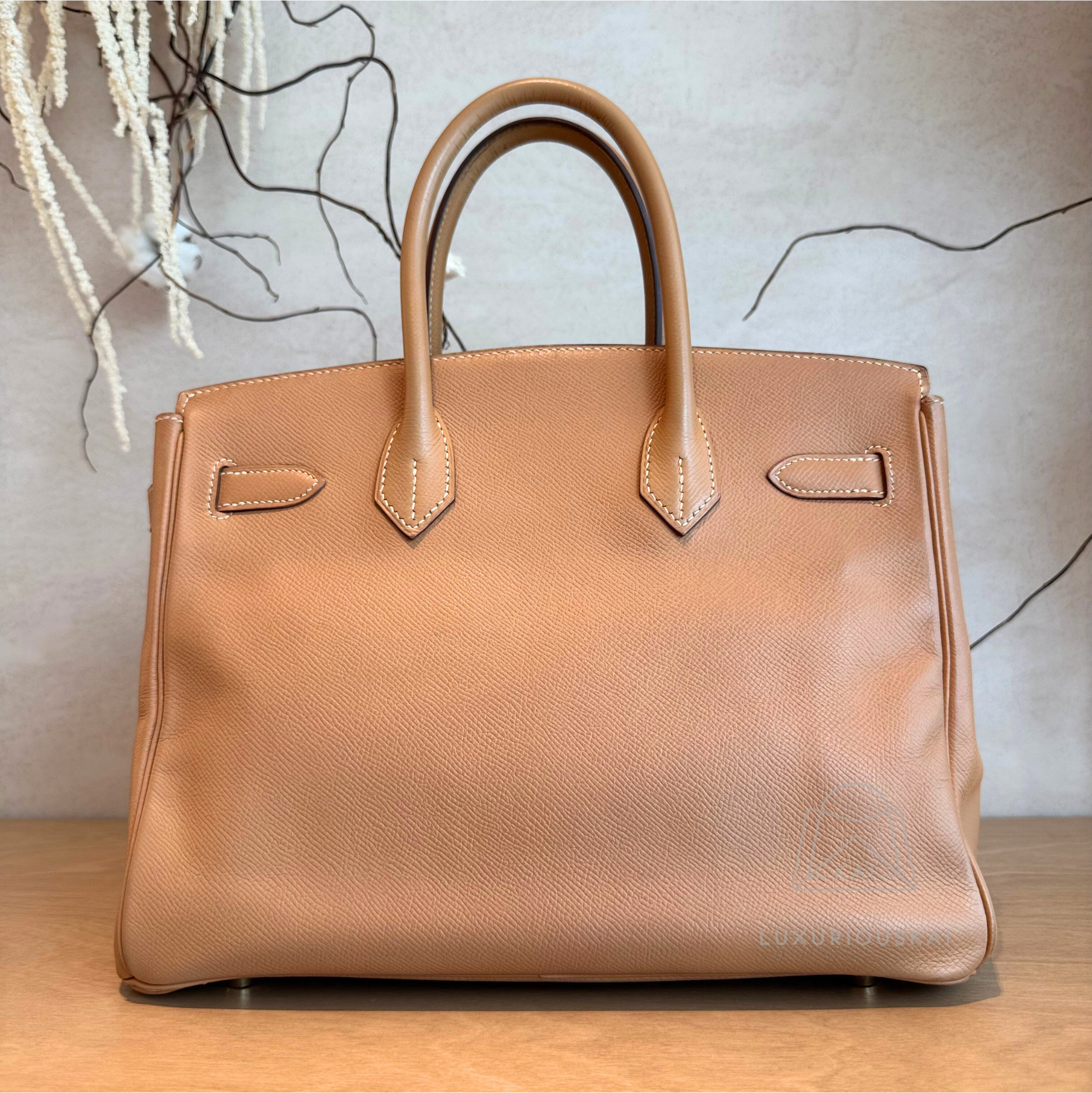 [PRELOVED] Hermès Birkin 30 Natural Epsom Vintage (Gold Hardware)