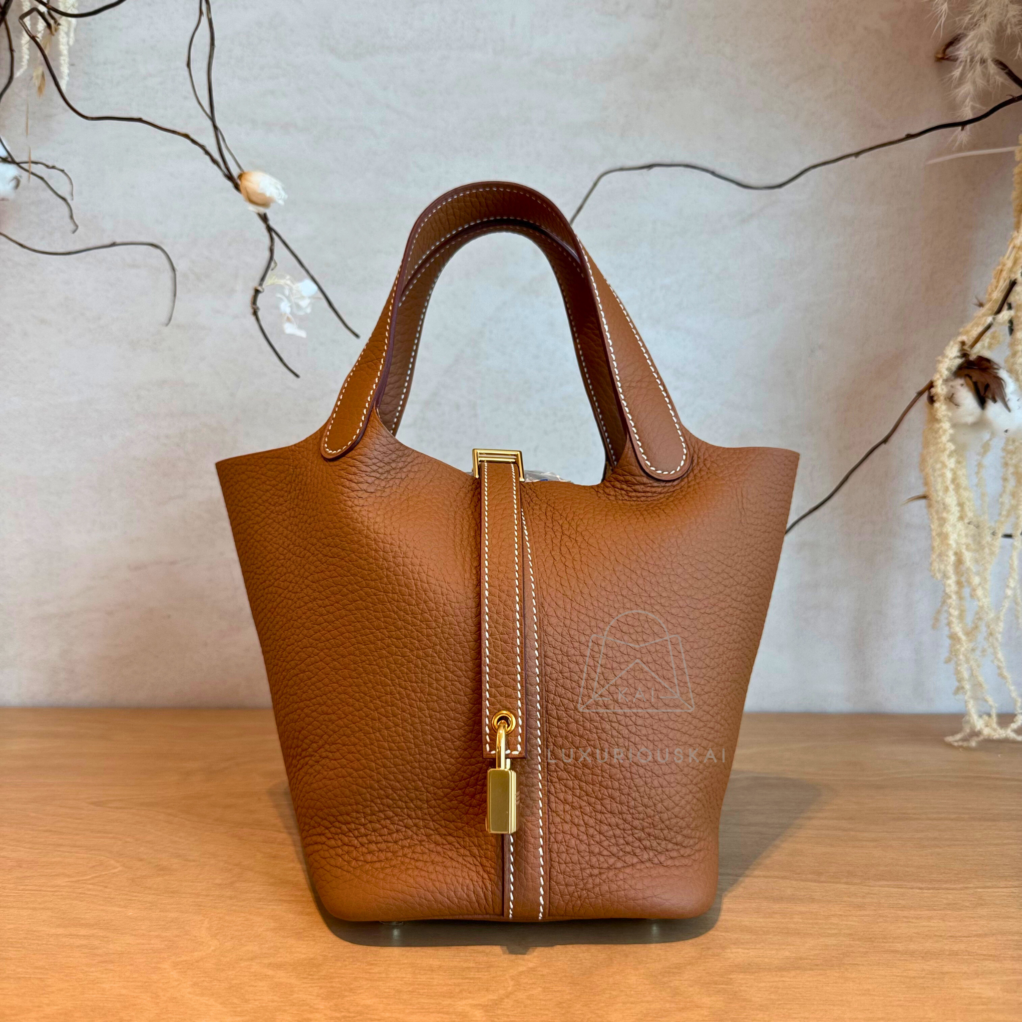 Hermès Picotin 18 Gold (Gold Hardware)