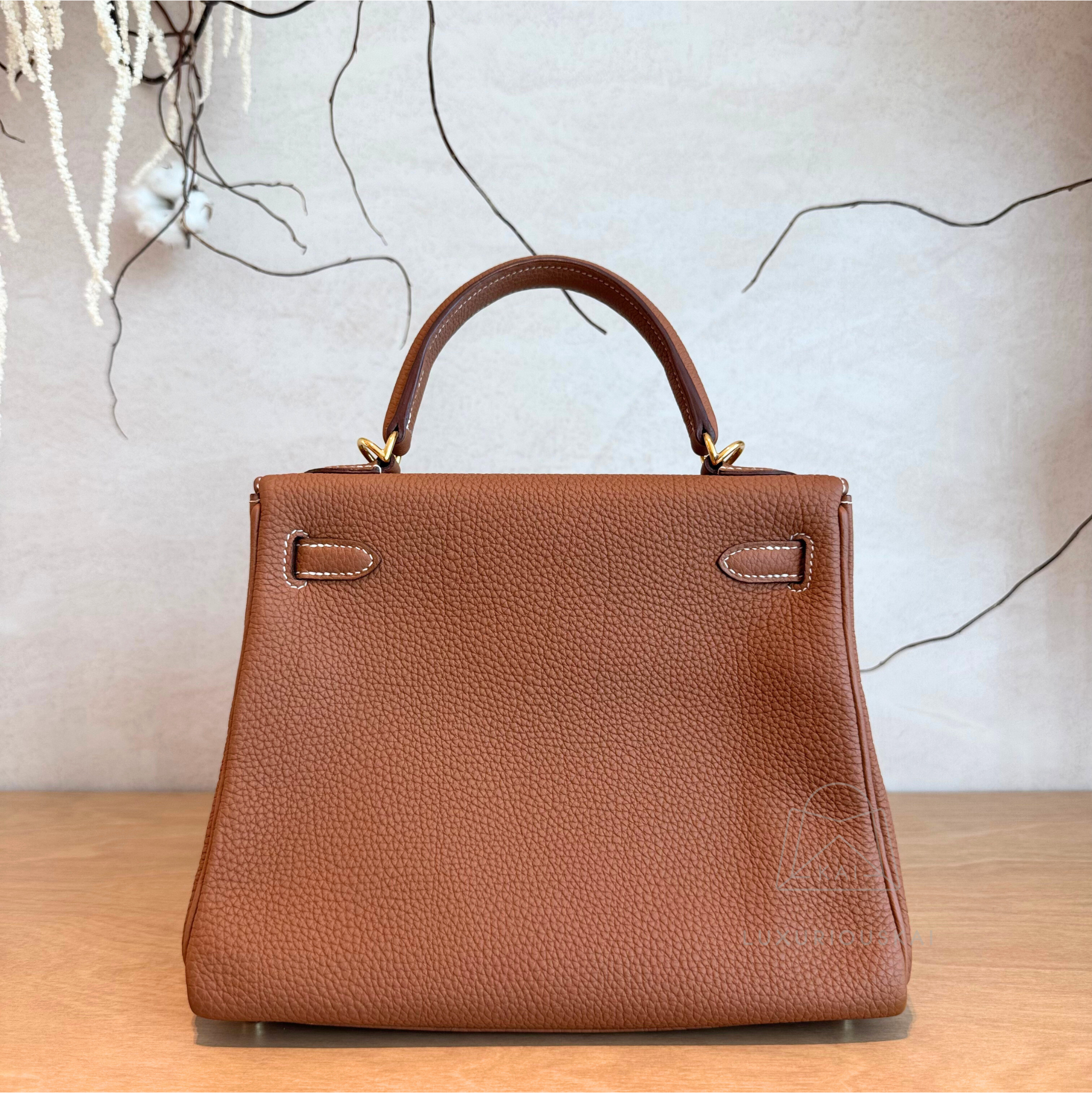 [PRELOVED] Hermès Kelly 25 Gold (Gold Hardware)