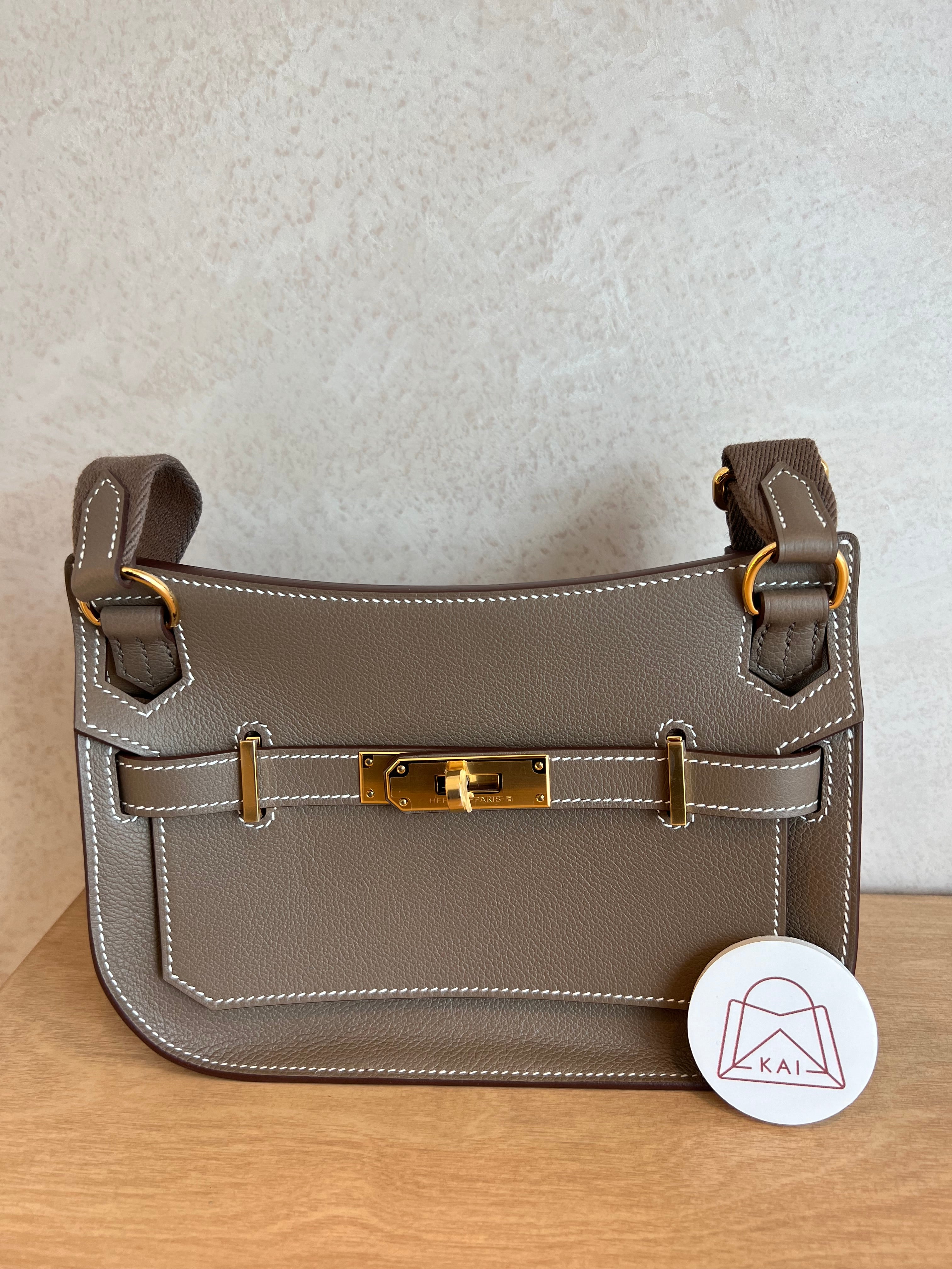 Hermes Mini Jypsiere Etoupe