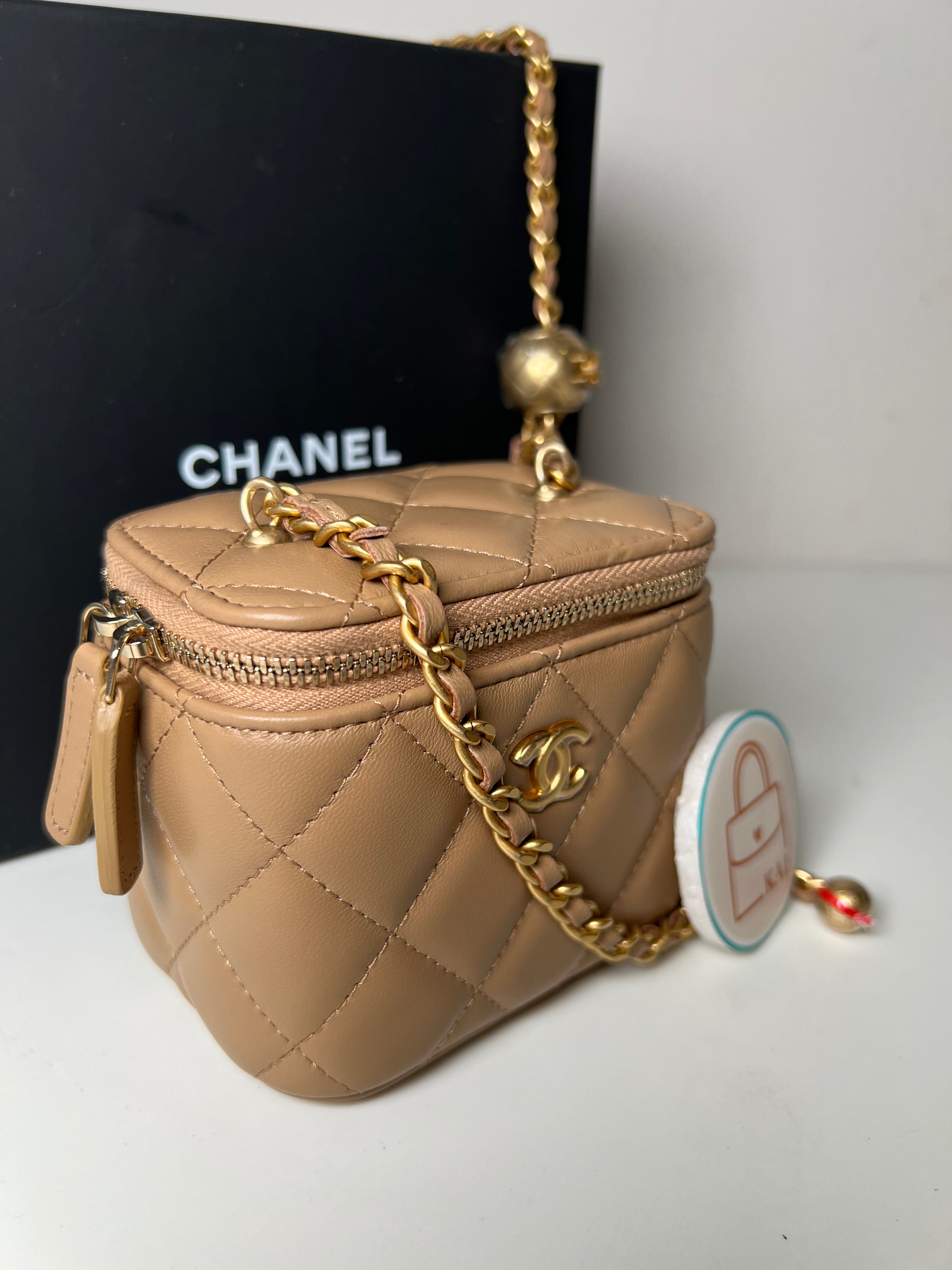 Chanel 22K Collection Cube with Pearl Crush