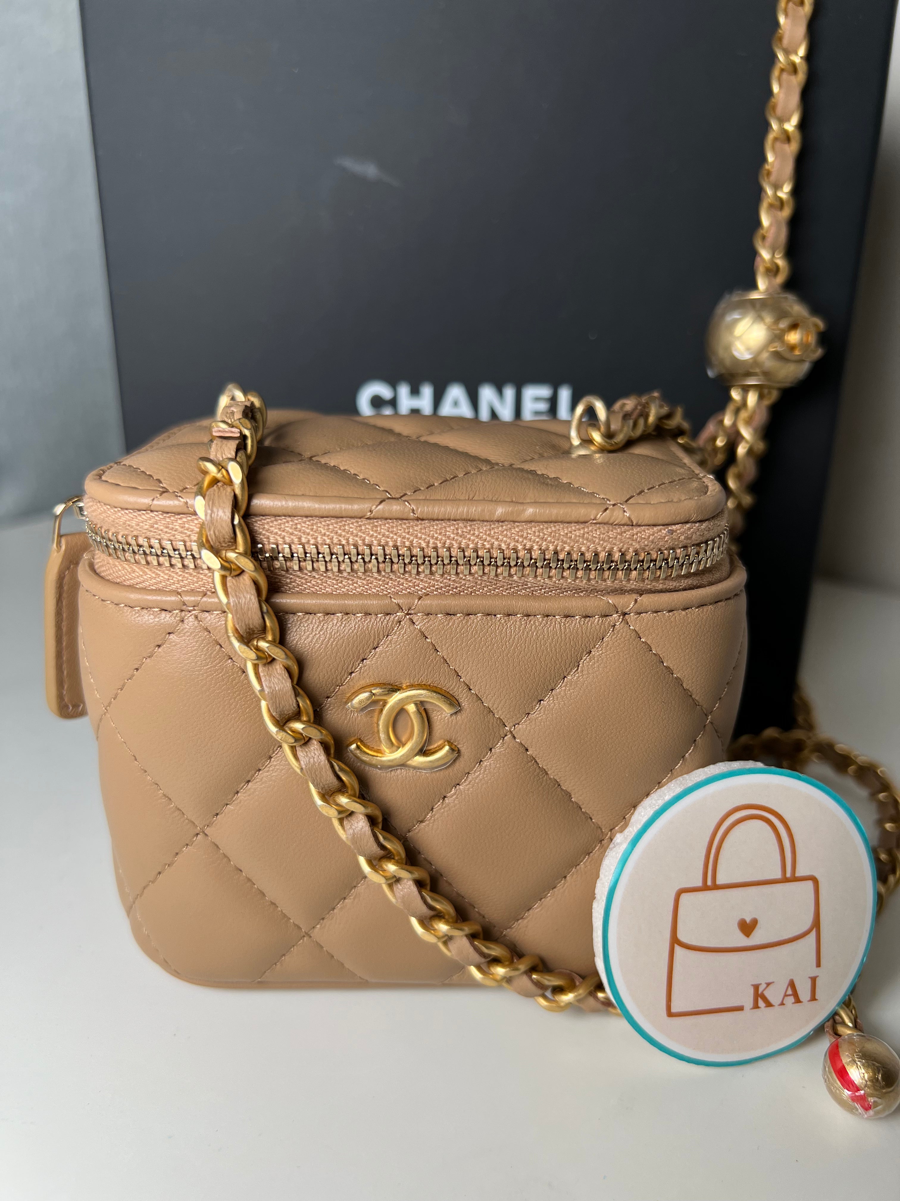 Chanel 22K Collection Cube with Pearl Crush